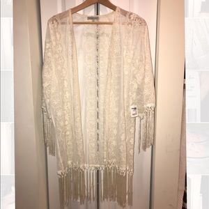 Charlotte Russe kimono/beach throw on.